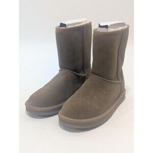 Koolaburra Women’s W Koola Short Chestnut Suede Boots Size 8